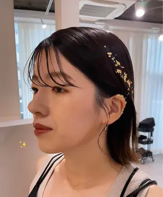 ショート カラー ヘアアレンジ uyu所属・♡kyoka /  uyu♡のヘアスタイル