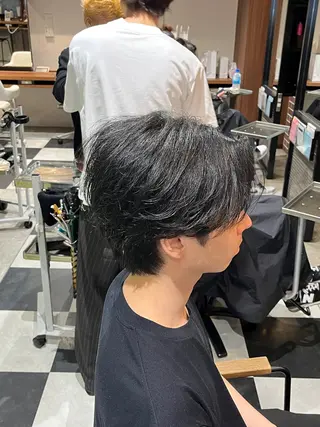 ミディアム パーマ メンズ 🎧メンズパーマ特化 /RUI🎧のヘアスタイル