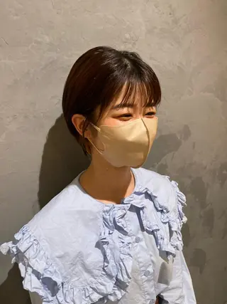ショート MASHU　浦部 芳果のヘアスタイル