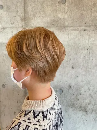 ショート カラー 🔥メンズ特化パーマ 🦖増田弘明🦖のヘアスタイル