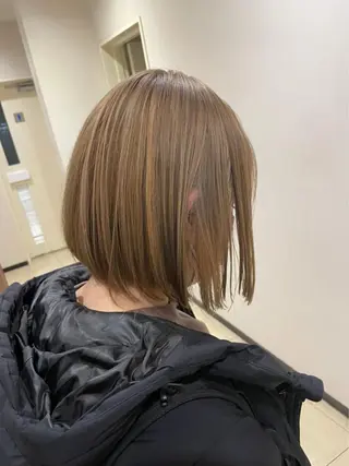 ショート カラー MUSASHI ブリーチカラー◎のヘアスタイル