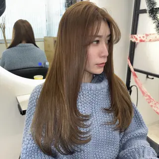 ロング カラー Ren. 🦋デザインカラーのヘアスタイル