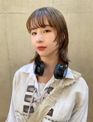 ミディアム ボブ/ショート 吉田竣のヘアスタイル