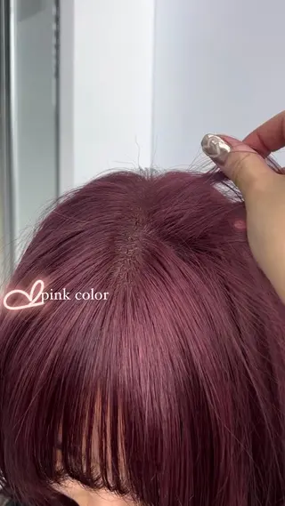 ミディアム i.blue所属・似合わせカット/ ヘアメイク/naruのヘアスタイル