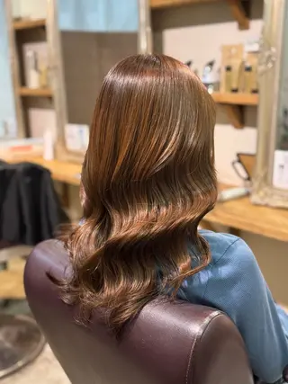 ロング カラー ハイトーン/ネイル /ミウ 🌺❤︎のヘアスタイル