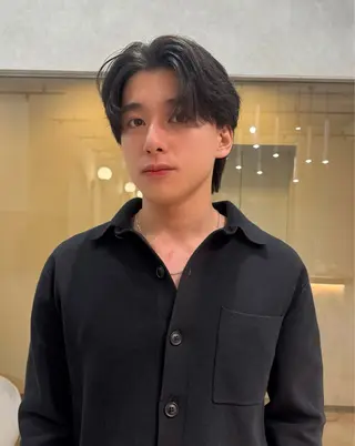 メンズ mahoメンズ/韓国 🦋ハイトーンのヘアスタイル