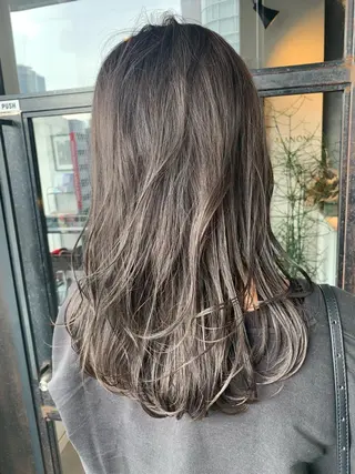 セミロング カラー メンズヘア/レイヤー /ボブ山内春輝のヘアスタイル