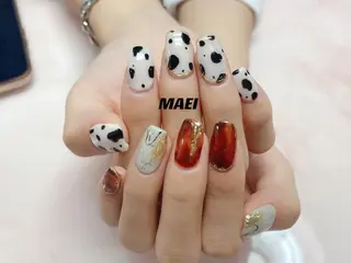 カラー ネイル NIMO ネイルサロンのネイルデザイン