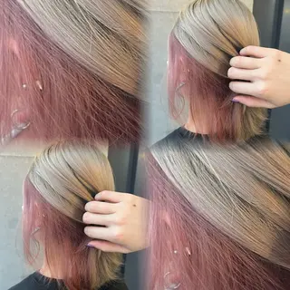 ショート カラー 髙橋 李里亜のヘアスタイル