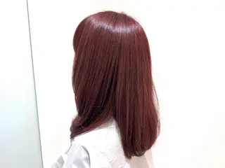 ロング カラー パーマ Maison de Beaut’e所属・舘 晴香のヘアスタイル