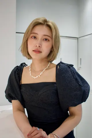 ミディアム 山中 束真のヘアスタイル