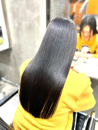 セミロング パーマ GO TODAY 原宿本店所属・🎁曲がる縮毛矯正 /DAIKIのヘアスタイル