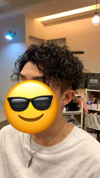 パーマ メンズ ハヤシカズキ/カラー ✂/メンズパーマのヘアスタイル