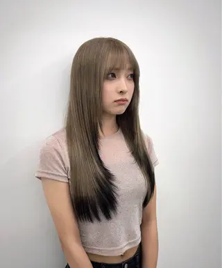 ロング カラー レイヤー/透明感 カラー🌿KANTAのヘアスタイル