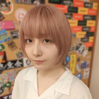 ショート カラー fuwat所属・秋葉原でカラーする なら🐉ちぇーたんのヘアスタイル