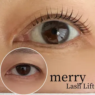 マツエク・マツパ merry Lash Liftのマツエク・マツパデザイン