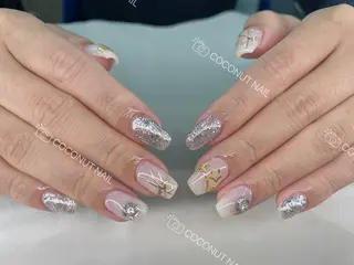 ネイル 神田 ココナッツのネイルデザイン
