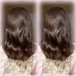 ミディアム カラー Sugar所属・猪妻 采蘭のヘアスタイル