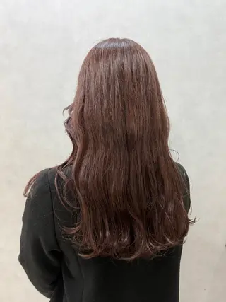 ロング カラー 透明感カラー/パーマ 🌀アオノのヘアスタイル