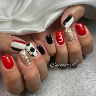 ミディアム カラー キッズ ネイル アイブロウ INFINITY所属・INFINITY nailのネイルデザイン