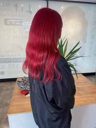 ロング カラー 韓国ヘア特化 💟 ララア 💟のヘアスタイル