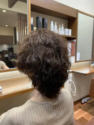 ミディアム アメイジングヘアー 千歳店　福嶋のヘアスタイル