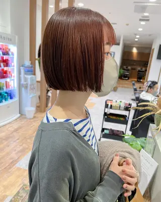 ショート カラー 韓国風スタイル 🍓MIZUKI🍓のヘアスタイル