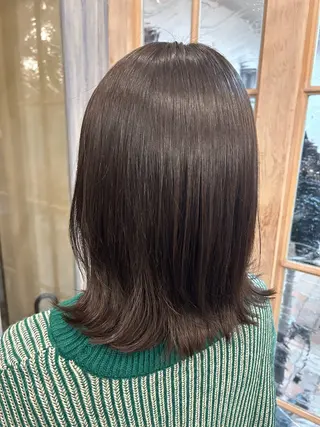 ミディアム 宮城千奈美🍒 カットモデル募集のヘアスタイル