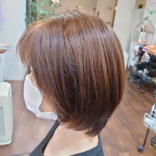 カラー ショート 美容室placer所属・髪質改善☆稲垣貴士 【プラセル】高蔵寺のヘアスタイル