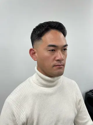 ショート メンズ JUNES man バーバー三軒茶屋所属・MEN'S 限定 / 杉田 星成のヘアスタイル