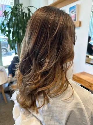 ロング カラー ヘアセット/艶カラー 💐nao.のヘアスタイル