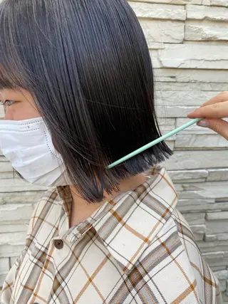 ショート 透明感カラーブリーチ 🌼シゲモトアヤ🌼のヘアスタイル