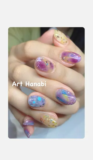 ショート Art Hanabi所属・Art Hanabi ミリのネイルデザイン