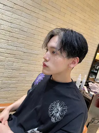 メンズ 亀川蓮 Agu hairのヘアスタイル