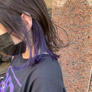 ミディアム カラー 鈴木 美穂のヘアスタイル