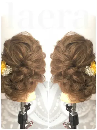 ヘアアレンジ laera.gtd SATOのヘアスタイル