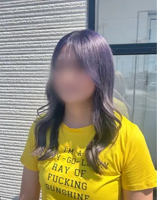 セミロング 渡辺 望愛のヘアスタイル