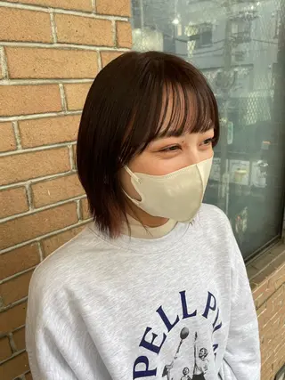 ショート カラー ボブヘアカット Rikapi❤️のヘアスタイル