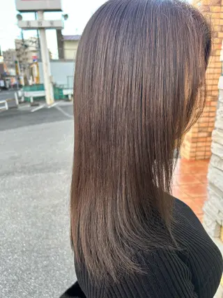 ミディアム カラー LaRuelle🦩 康本♦️髪質改善♦️のヘアスタイル