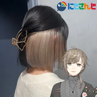 ショート カラー 🩶sayumi🩶 ボブ/美髪矯正/柏のヘアスタイル