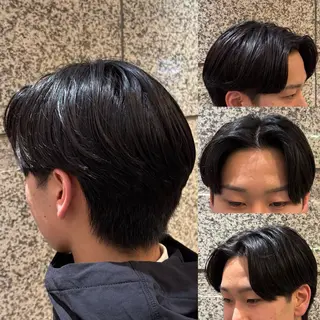 パーマ メンズ 増田 諒大のヘアスタイル