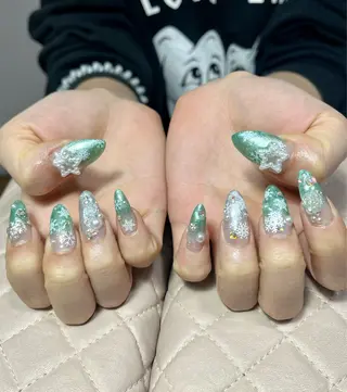 ネイル goldgleams ちなのネイルデザイン