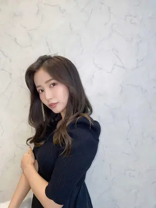 ロング チダアキフミ Ash大森のヘアスタイル