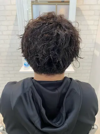 カラー メンズ THETAふじみ野 野宮のヘアスタイル