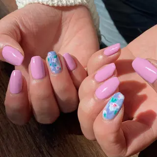 ネイル shio ♡ 2月予約受付中のネイルデザイン