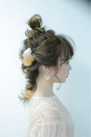 ヘアアレンジ 指名支持率NO.1 スタイリストのヘアスタイル