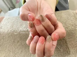 ネイル フルリール 【プライベートサロンのネイルデザイン