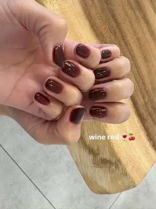 ネイル 暖色カラー/ ネイル momo🍀☆*:°のネイルデザイン