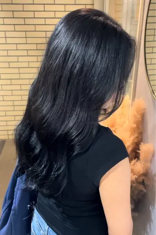 セミロング 黒田 優里 🎀🫧のヘアスタイル