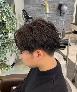 パーマ 甲田 和生のヘアスタイル